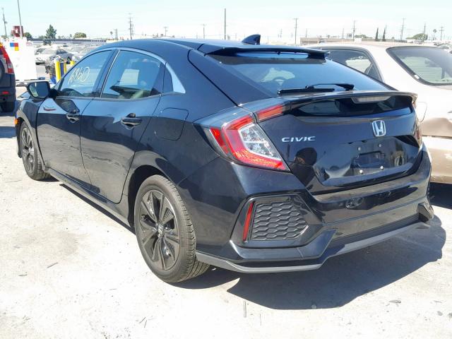 SHHFK7H74HU400640 - 2017 HONDA CIVIC EXL 黑色 照片 3