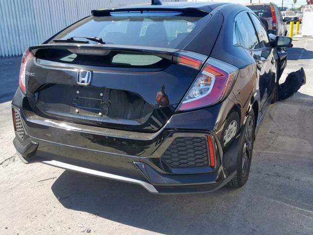 SHHFK7H74HU400640 - 2017 HONDA CIVIC EXL 黑色 照片 4