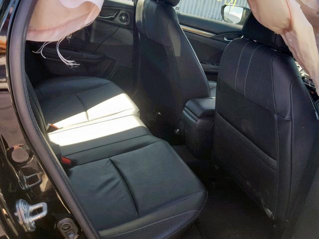 SHHFK7H74HU400640 - 2017 HONDA CIVIC EXL 黑色 照片 6