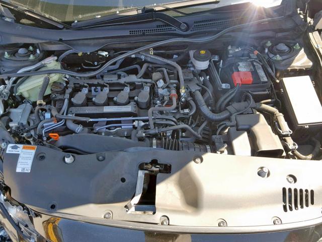 SHHFK7H74HU400640 - 2017 HONDA CIVIC EXL 黑色 照片 7