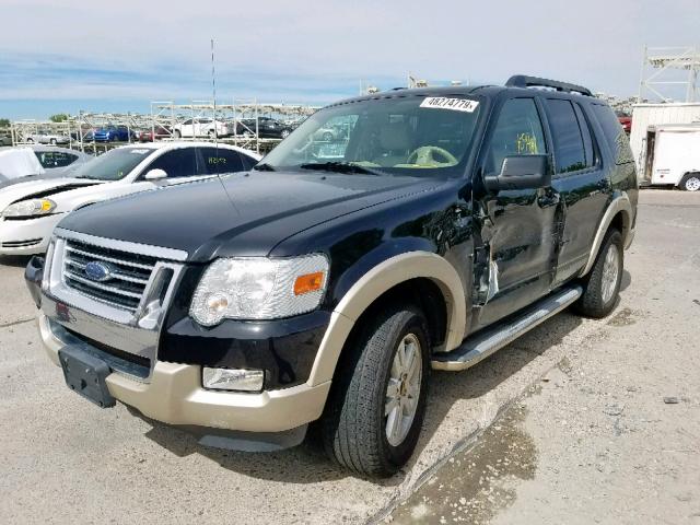 1FMEU74818UA14539 - 2008 FORD EXPLORER E BLACK photo 2