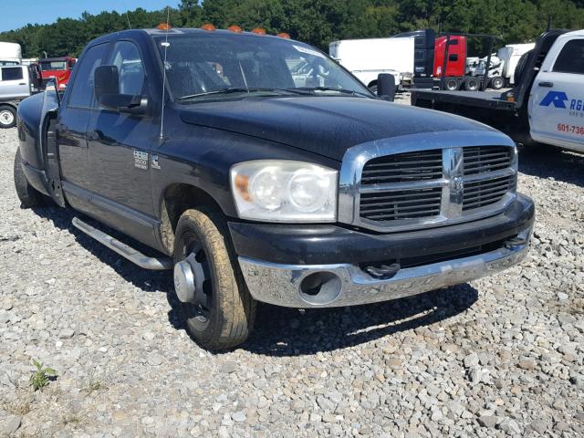 3D7ML48C07G718464 - 2007 DODGE RAM 3500 S BLACK photo 1