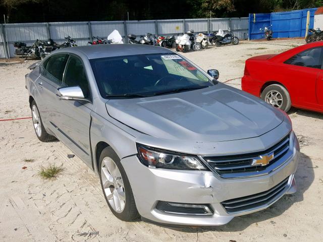 2G1125S35J9112683 - 2018 CHEVROLET IMPALA PRE SILVER photo 1