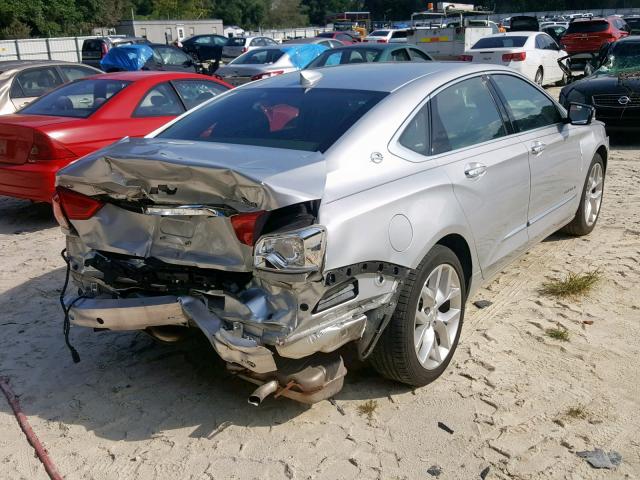 2G1125S35J9112683 - 2018 CHEVROLET IMPALA PRE SILVER photo 4