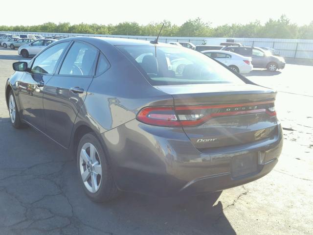 1C3CDFBB5FD336655 - 2015 DODGE DART SXT CHARCOAL photo 3