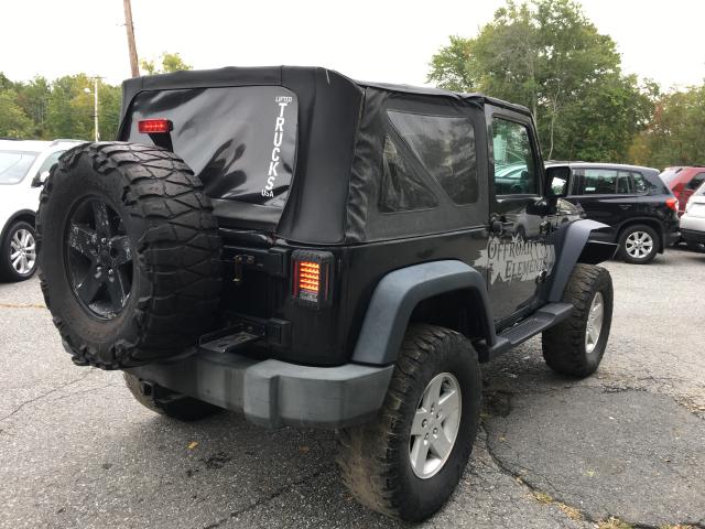 1J4FA24169L705672 - 2009 JEEP WRANGLER X BLACK photo 2