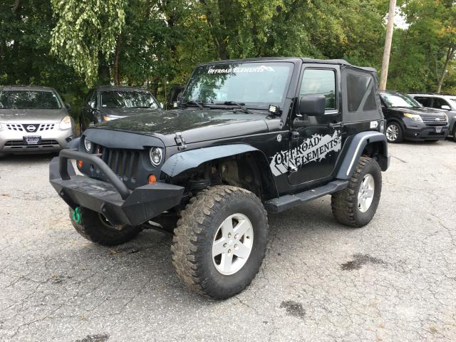 1J4FA24169L705672 - 2009 JEEP WRANGLER X BLACK photo 4