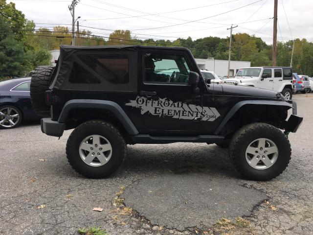 1J4FA24169L705672 - 2009 JEEP WRANGLER X BLACK photo 6