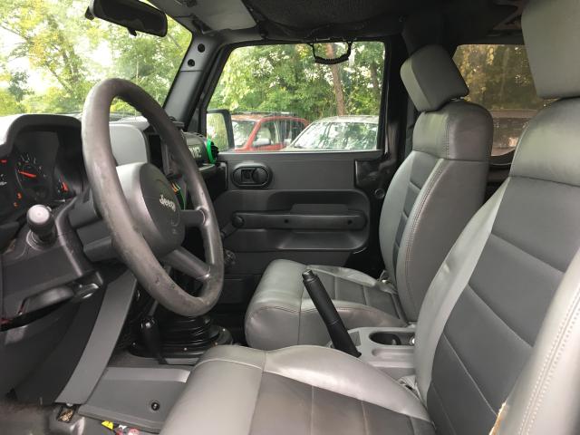 1J4FA24169L705672 - 2009 JEEP WRANGLER X BLACK photo 7