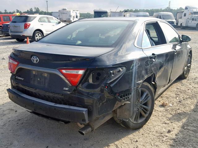 4T1BF1FK3FU081109 - 2015 TOYOTA CAMRY LE BLACK photo 4