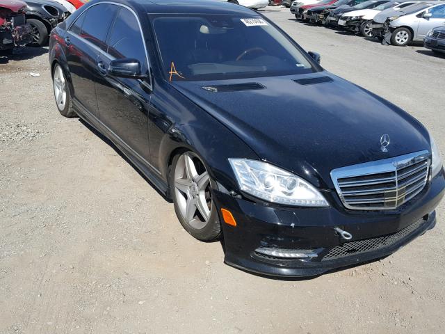 WDDNG7BB2AA325971 - 2010 MERCEDES-BENZ S 550 BLACK photo 1