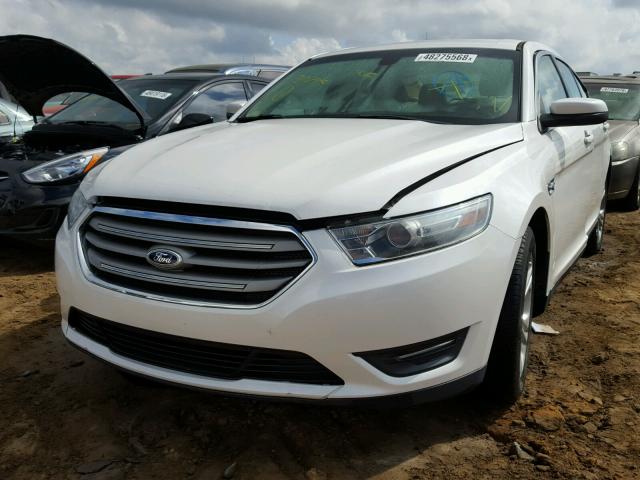 1FAHP2E8XDG173567 - 2013 FORD TAURUS SEL WHITE photo 2