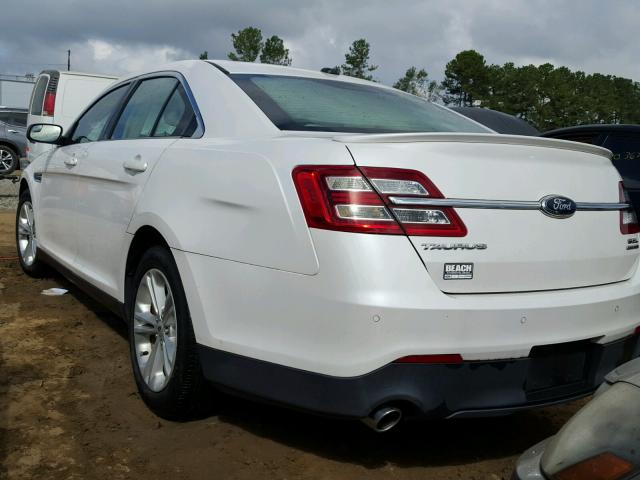 1FAHP2E8XDG173567 - 2013 FORD TAURUS SEL WHITE photo 3