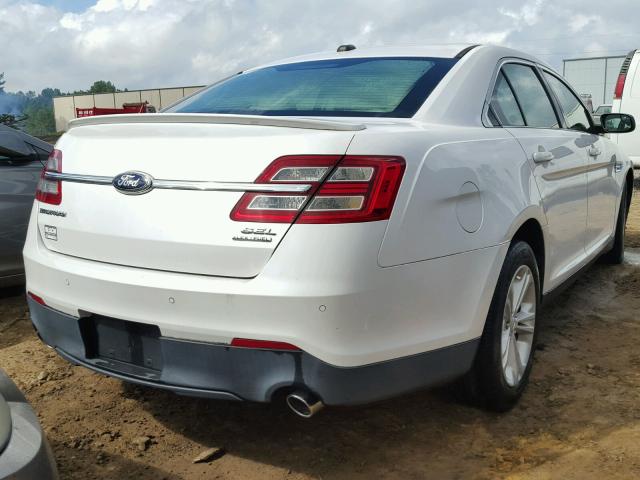 1FAHP2E8XDG173567 - 2013 FORD TAURUS SEL WHITE photo 4