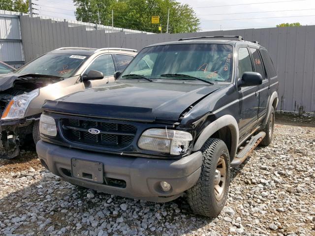 1FMDU72X7YZB56354 - 2000 FORD EXPLORER X BLACK photo 2