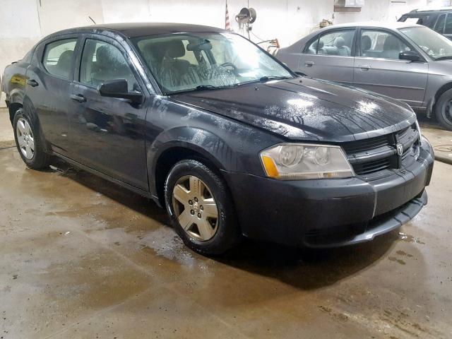 1B3CC4FB3AN173313 - 2010 DODGE AVENGER SX BLACK photo 1