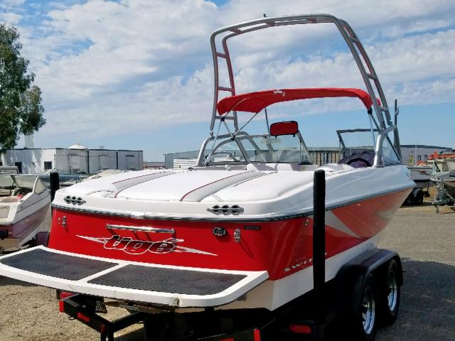 T1XY7912F405 - 2005 TIGE BOAT RED photo 4