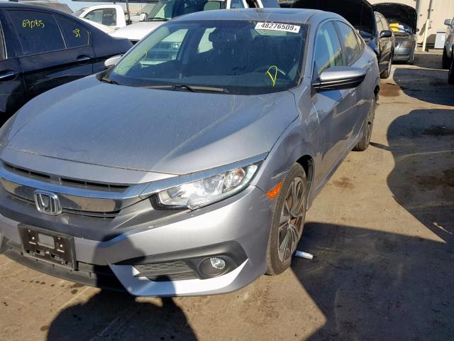 19XFC1F72HE205401 - 2017 HONDA CIVIC EXL 银色 照片 2