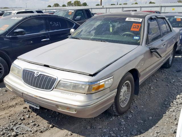 2MELM75W9SX688672 - 1995 MERCURY GRAND MARQ BROWN photo 2