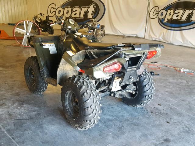 4XASEE574FA652093 - 2015 POLARIS SPORTSMAN GREEN photo 3