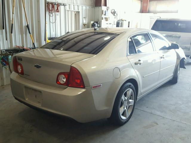 1G1ZB5E13BF130816 - 2011 CHEVROLET MALIBU LS 米色 照片 4