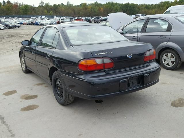 1G1NE52JXX6109687 - 1999 CHEVROLET MALIBU LS Қара фото 3