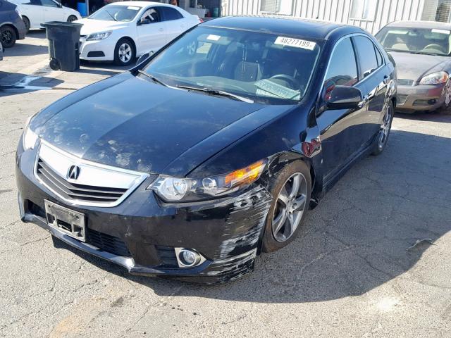 JH4CU2F87EC000396 - 2014 ACURA TSX SE BLACK photo 2