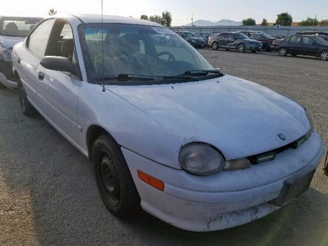 1B3ES47C0XD171066 - 1999 DODGE NEON HIGHL WHITE photo 1