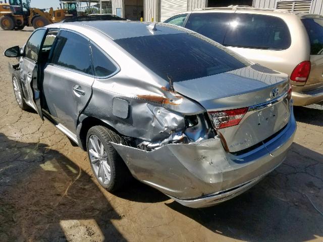 4T1BD1EB2FU041417 - 2015 TOYOTA AVALON HYB SILVER photo 3