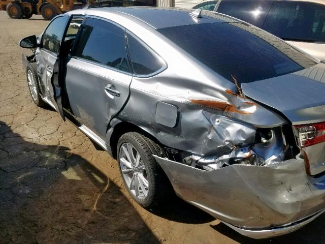 4T1BD1EB2FU041417 - 2015 TOYOTA AVALON HYB SILVER photo 9