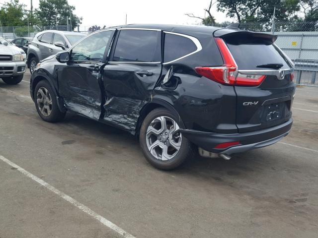 7FARW2H82JE067704 - 2018 HONDA CR-V EXL BLACK photo 3