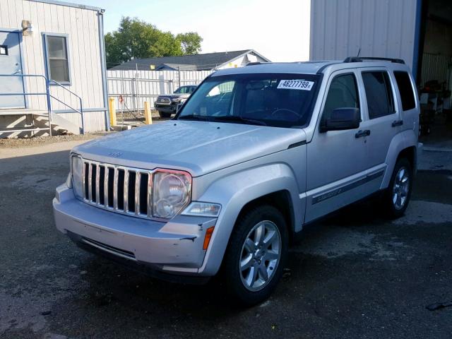 1J8GN58KX9W512449 - 2009 JEEP LIBERTY LI SILVER photo 2