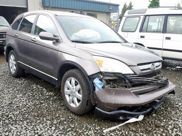 5J6RE48739L051595 - 2009 HONDA CR-V EXL BROWN photo 1