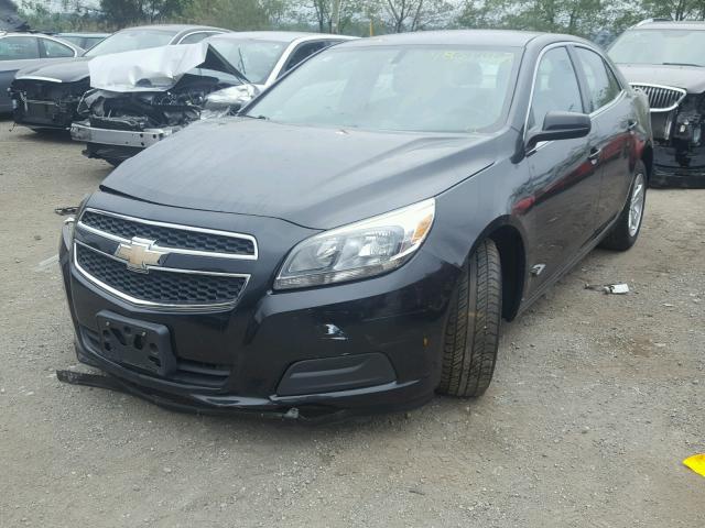 1G11B5SAXDF293855 - 2013 CHEVROLET MALIBU LS 黑色 照片 2