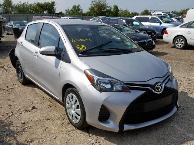 VNKKTUD33HA081262 - 2017 TOYOTA YARIS L BLACK photo 1