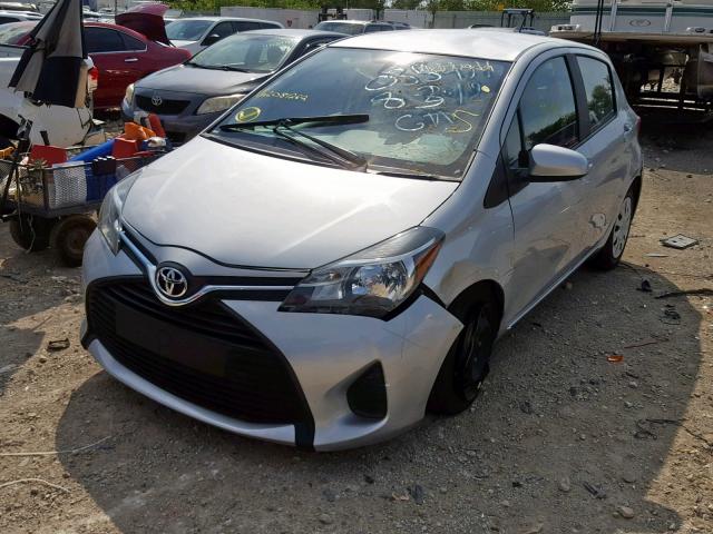 VNKKTUD33HA081262 - 2017 TOYOTA YARIS L BLACK photo 2