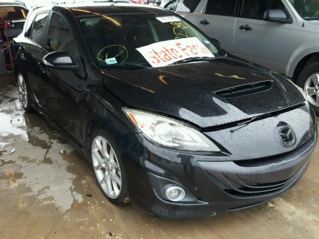 JM1BL1K38B1408613 - 2011 MAZDA SPEED 3 BLACK photo 1