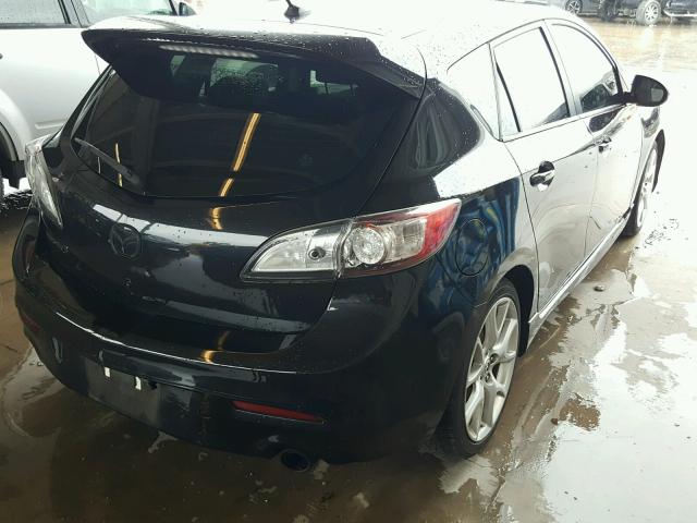 JM1BL1K38B1408613 - 2011 MAZDA SPEED 3 BLACK photo 4