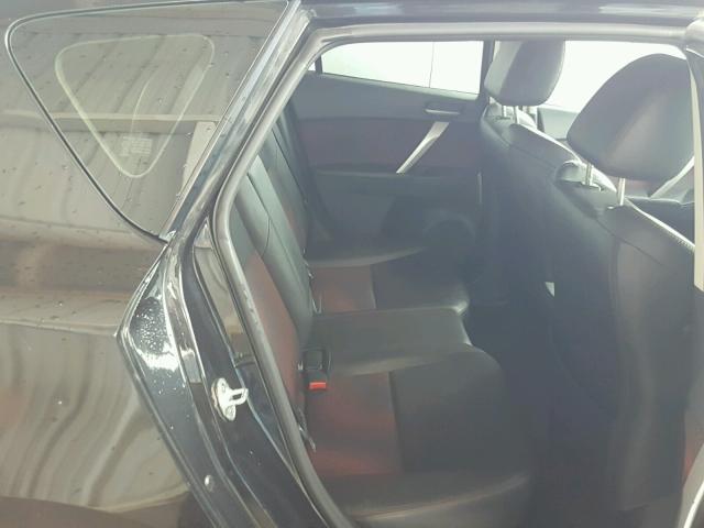 JM1BL1K38B1408613 - 2011 MAZDA SPEED 3 BLACK photo 6