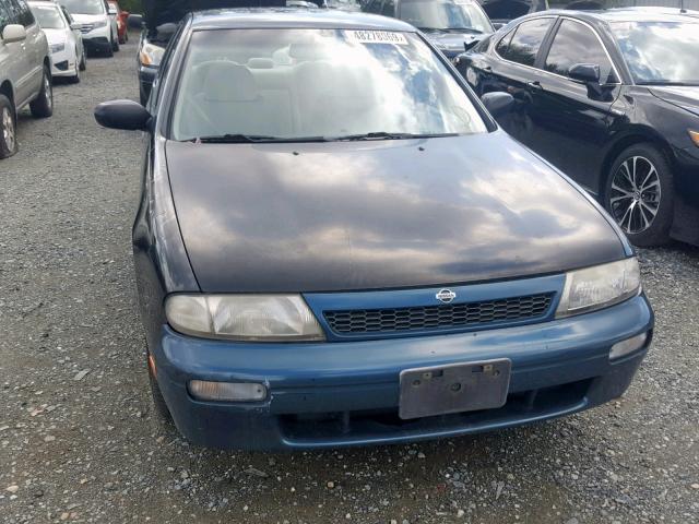 1N4BU31F1PC210851 - 1993 NISSAN ALTIMA XE GREEN photo 9