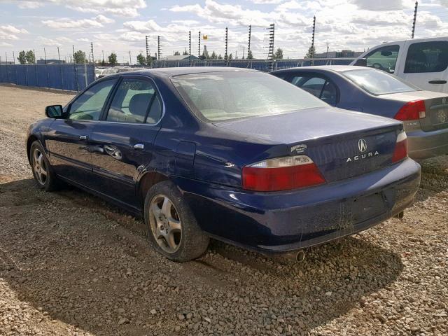 19UUA56693A800965 - 2003 ACURA 3.2TL BLUE photo 3