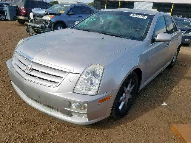 1G6DC67A950135465 - 2005 CADILLAC STS SILVER photo 2
