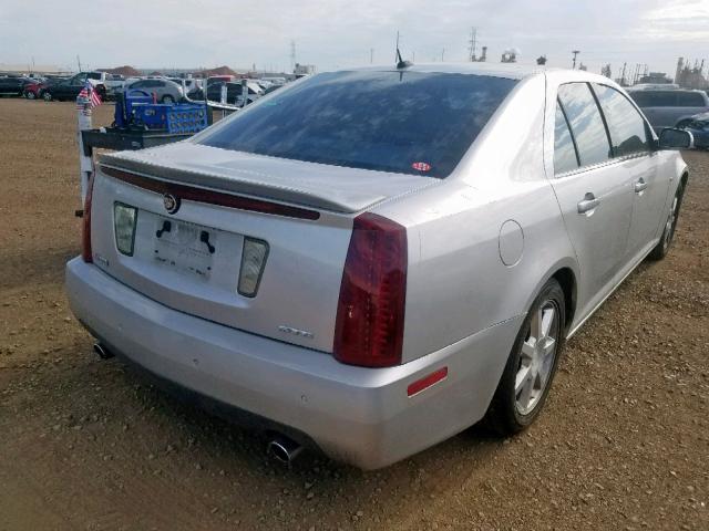 1G6DC67A950135465 - 2005 CADILLAC STS SILVER photo 4
