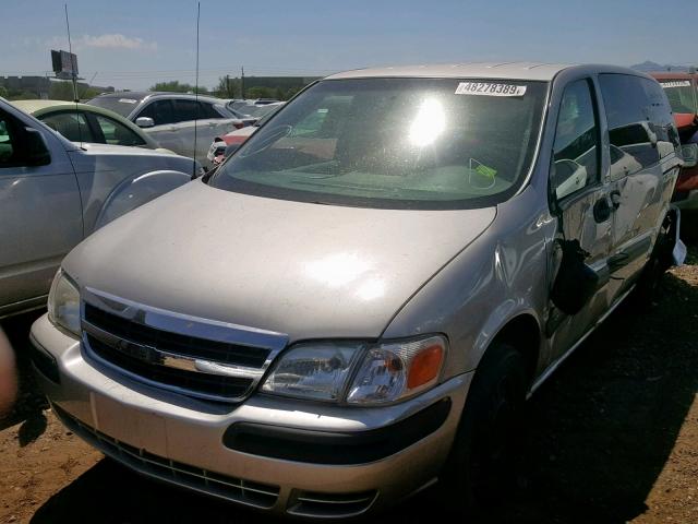 1GNDX03E94D112225 - 2004 CHEVROLET VENTURE SILVER photo 2