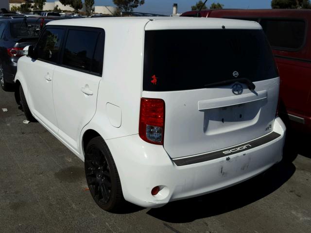JTLZE4FE2CJ009837 - 2012 TOYOTA SCION XB Ақ фото 3
