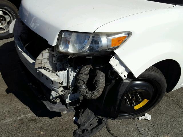 JTLZE4FE2CJ009837 - 2012 TOYOTA SCION XB Ақ фото 9