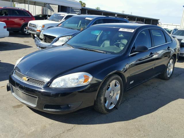 2G1WD58C779333590 - 2007 CHEVROLET IMPALA SUP 黑色 照片 2