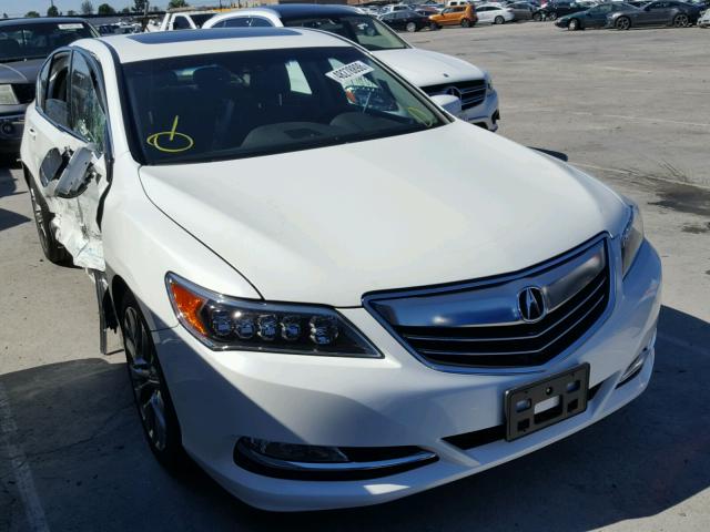 JH4KC1F59HC000614 - 2017 ACURA RLX TECH WHITE photo 1