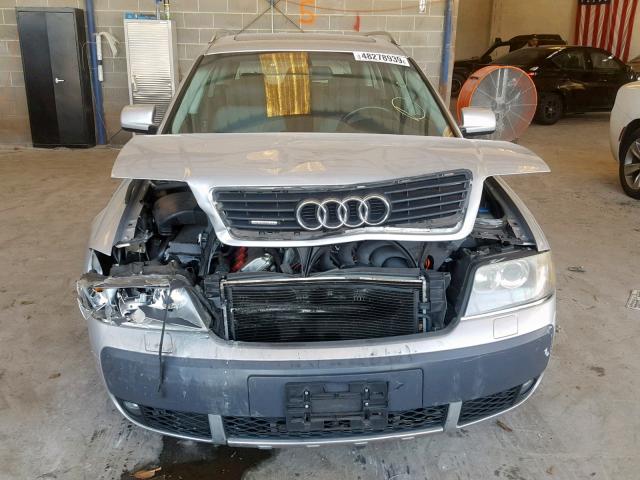 WA1YL64B65N024672 - 2005 AUDI ALLROAD 4. SILVER photo 9