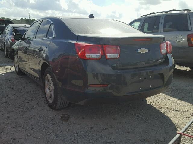 1G11C5SL4EF202272 - 2014 CHEVROLET MALIBU 1LT BLACK photo 3